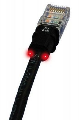 PatchSee FTP Cat5e Ethernet Cable - 1.20m Black