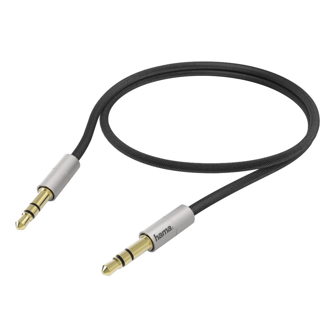 Hama Aluline 0.5m 3.5mm Stereo Jack Cable