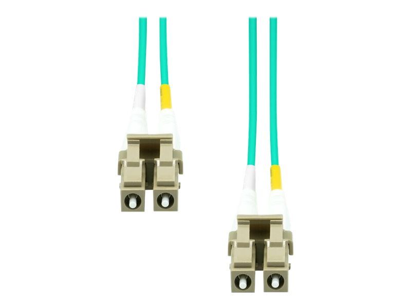 ProXtend Multimode Fiber Optic Cable - 10m, OM3, Duplex, 125 Micron, Halogen-Free, Turquoise