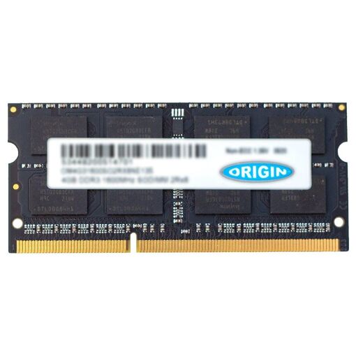 Módulo de memoria Origin Storage de 8 GB DDR3L (204 pines, 1600 MHz/PC3L-12800, 1.35 V, sin búfer, no ECC)