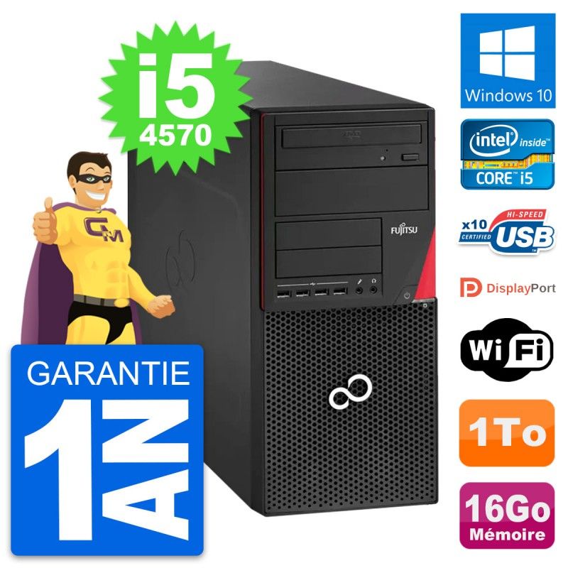 Fujitsu Esprimo P920 Core i5 Laptop - 16GB RAM, 1TB HDD, Windows 10
