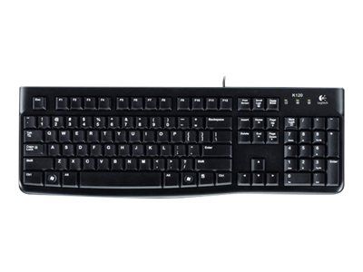 Clavier Logitech K120 - USB - Noir