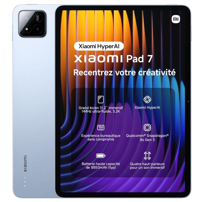 Xiaomi Pad 7, 11-inch Wi-Fi, 8GB/128GB, Blue