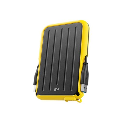 Silicon Power Armor A66 - 1TB External Portable Hard Drive - 2.5" - USB 3.2 Gen 1 - Yellow