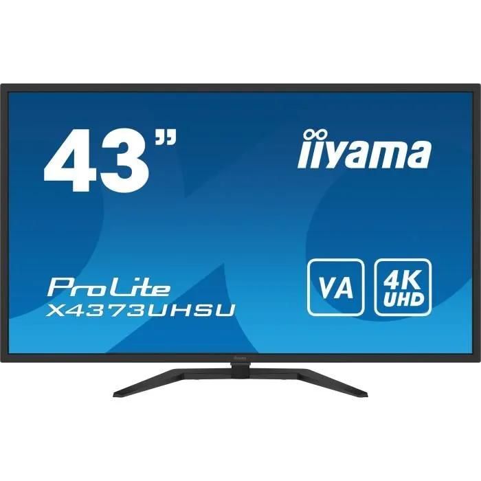 Écran Iiyama ProLite X4373UHSU-B1 43 pouces 4K LED