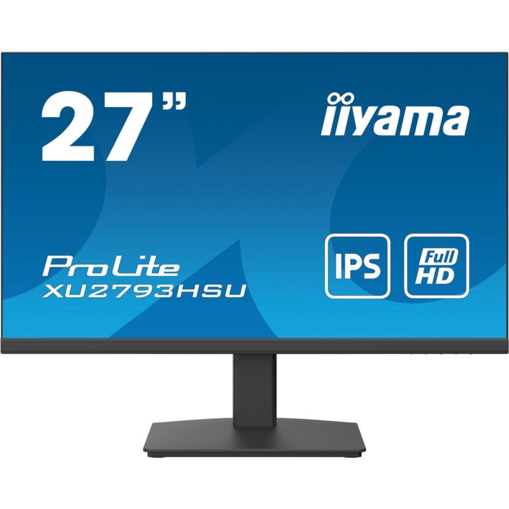 Iiyama ProLite XU2793HSU-B4 - 27" LED Monitor - Full HD 1080p, 75Hz IPS Panel - Black