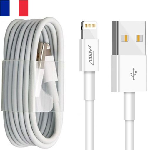 Airel® Rapid Charge USB Cable for iPhone & iPad (1M)