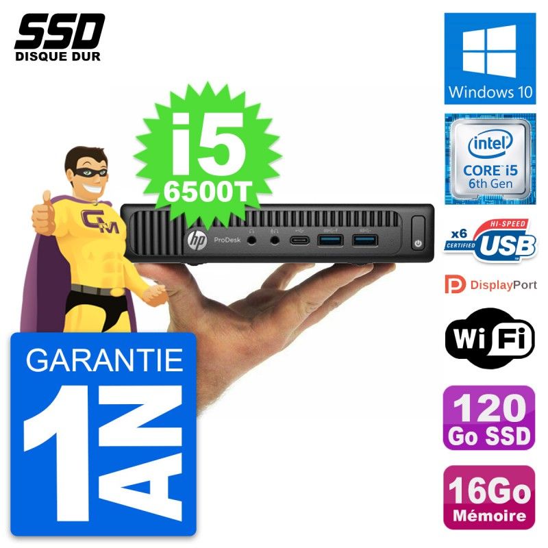 HP Ultra Mini PC 600 G2 DM
