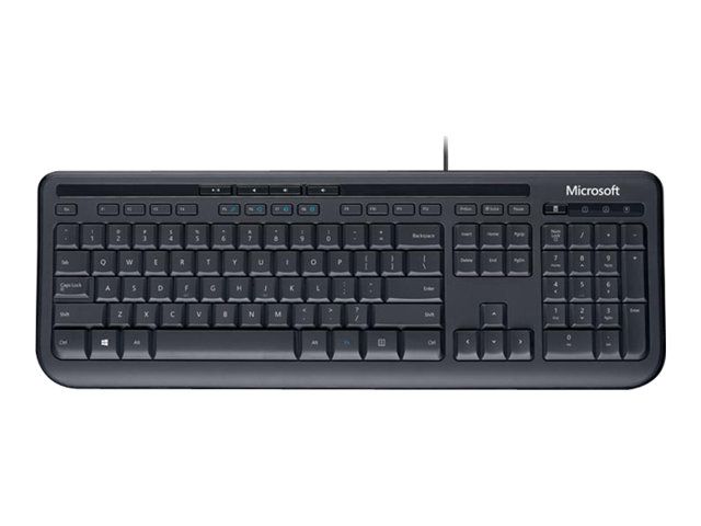 Clavier filaire Microsoft 600 - Clavier USB - Noir