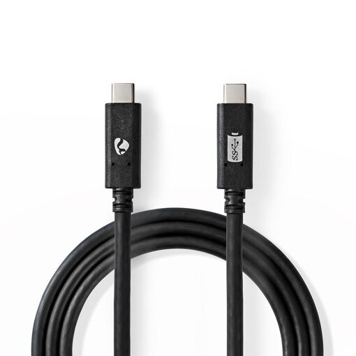 Câble USB 3.1 Gen2 USB-C vers USB-C, 1m, Noir