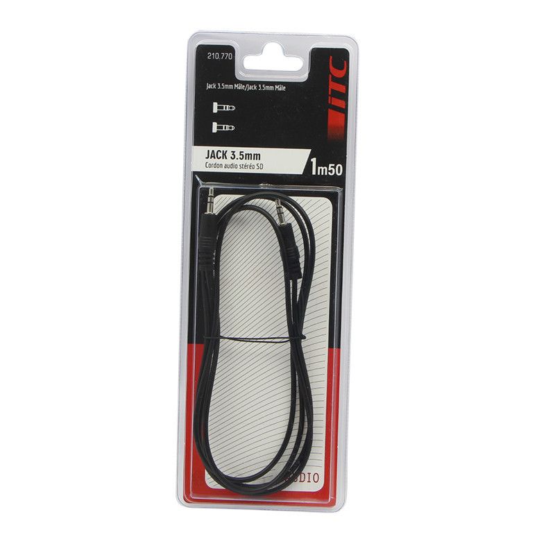 ITC Accessoires 3.5mm Audio Jack Cable, 1.5m