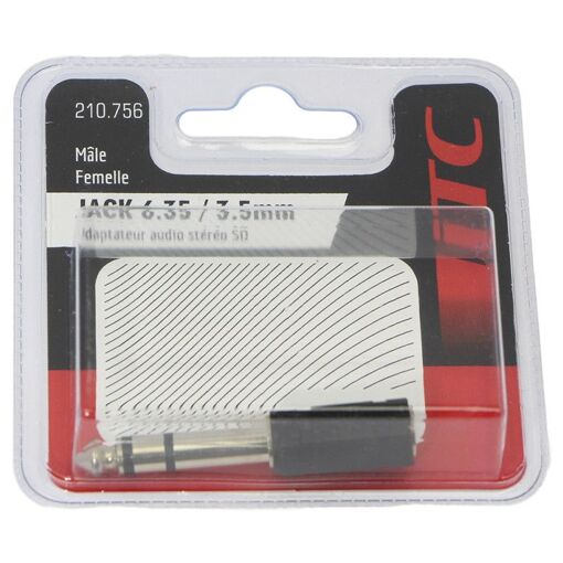 ITC ACCESSOIRES Stereo Audio Jack Adapter
