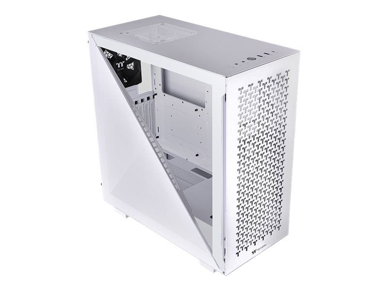 Thermaltake Divider 300 TG Air Snow - Mid Tower ATX Case with Glass Panel - White