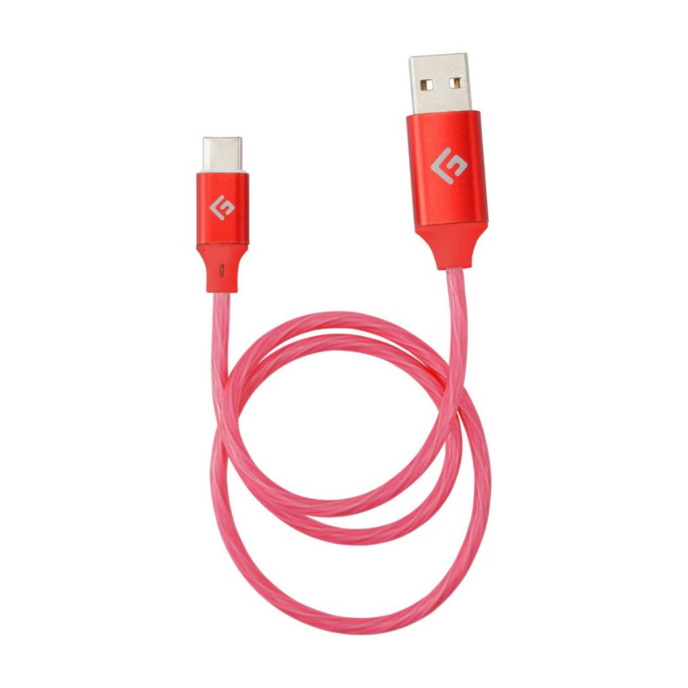 Floating Grip USB Cable 0.5m Red