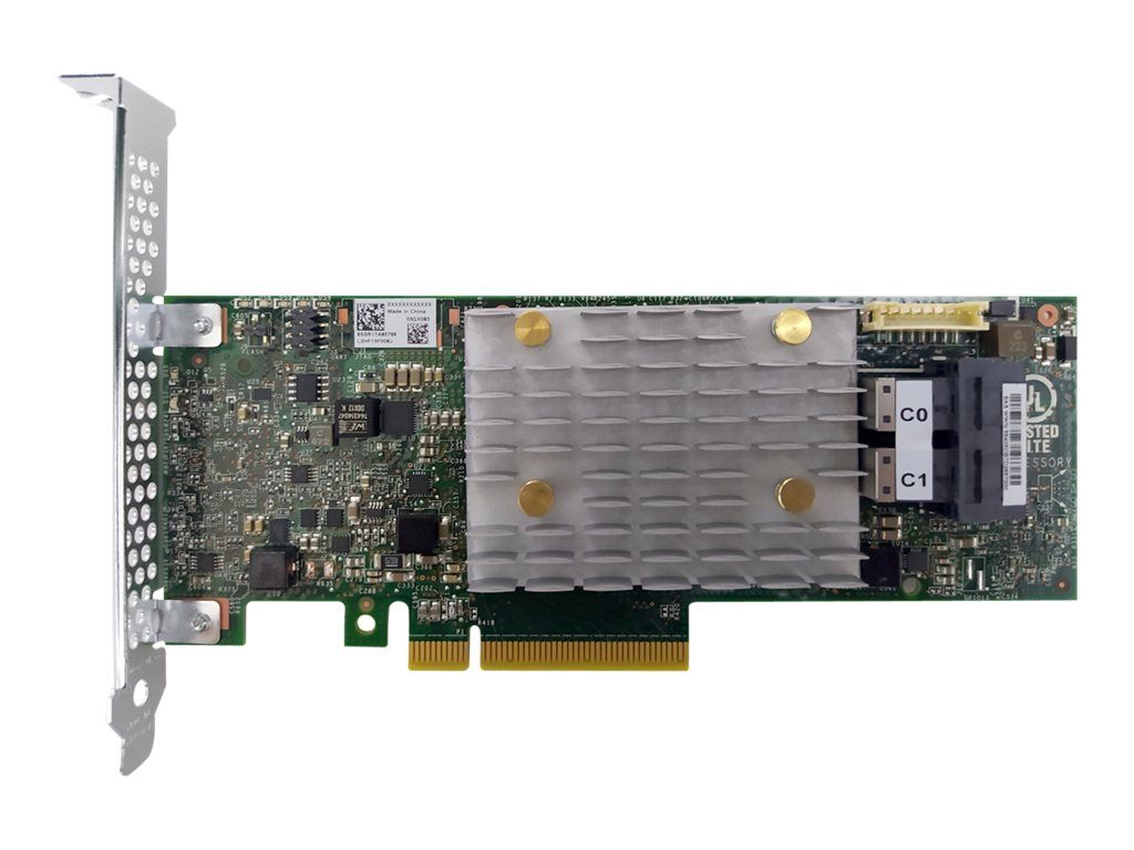 Lenovo ThinkSystem 9350-8i - Storage Controller - 8-Channel - SATA 6Gb/s / SAS 12Gb/s - Low Profile - RAID 0, 1, 10, 5, 50, 6, 60, JBOD - PCIe 3.0 x8 - for ThinkSystem SR630 V2