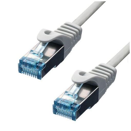 Câble de connexion ProXtend RJ-45 (M) vers RJ-45 (M) - 7m, 6mm - SFTP, PiMF - CAT 6a - IEEE 802.3at - Sans halogène, moulé, sans crochet, verrouillé - Gris