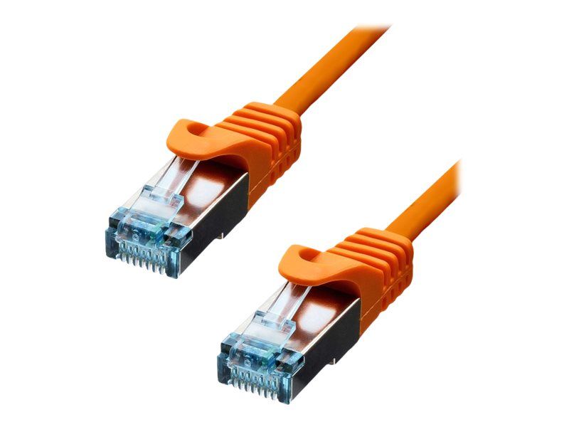 ProXtend RJ-45 Cat 6a Cable - 50cm, 6mm, S/FTP, Halogen-Free