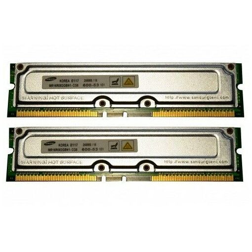 Samsung 256MB RDRAM Module (184-pin, 800MHz/PC800, 2.5V, Non-ECC)
