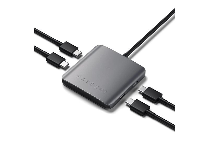 Satechi - 4-Port USB-C Hub - Desk Concentrator