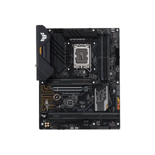 ASUS TUF Gaming B660-PLUS Wi-Fi D4 - Placa base - ATX - Socket LGA1700 - Chipset B660 - USB-C 3.2 Gen 2x2, USB 3.2 Gen 2, USB 3.2 Gen 1, USB-C 3.2 Gen 2 - LAN de 2,5 Gbps, Wi-Fi 6, Bluetooth