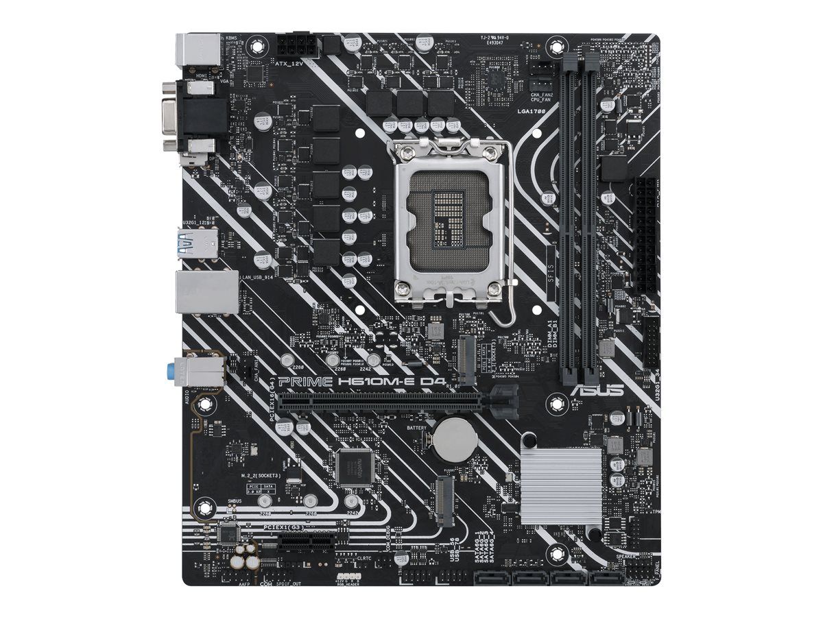 ASUS Prime H610M-E D4 Micro ATX Motherboard
