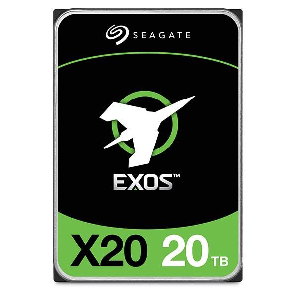 Seagate Exos X20 20TB Internal Hard Drive - SAS 12Gb/s, 7200 RPM, 256MB Cache