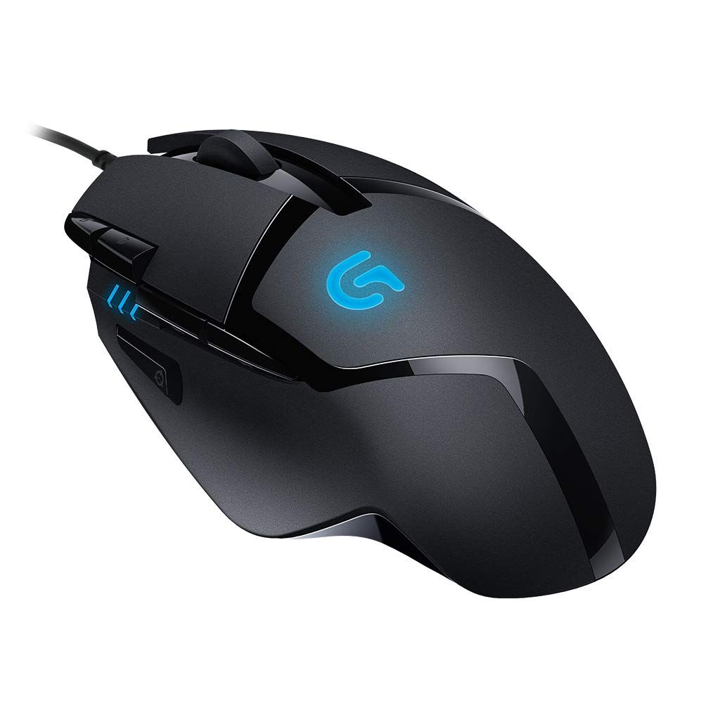 Logitech G402 Mouse with Wheel, Computer Mouse for PC/Mac, 2-Way Gaming