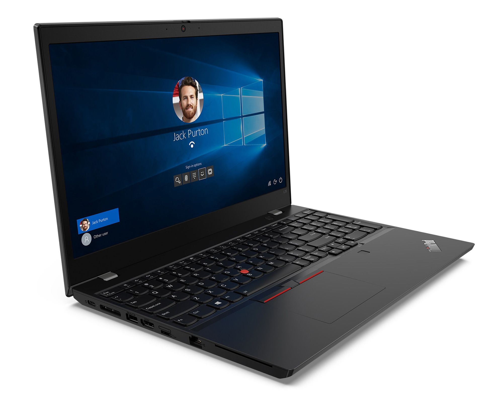 Lenovo ThinkPad L15 Gen 2 - Portátil de 15,6'', i7, 8GB RAM, 512GB SSD, Gráficos Intel Iris Xe (Negro AZERTY)