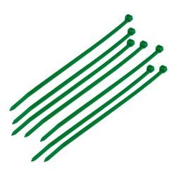 64 Poly Pool Cable Tie Kit (100 pcs, Green)