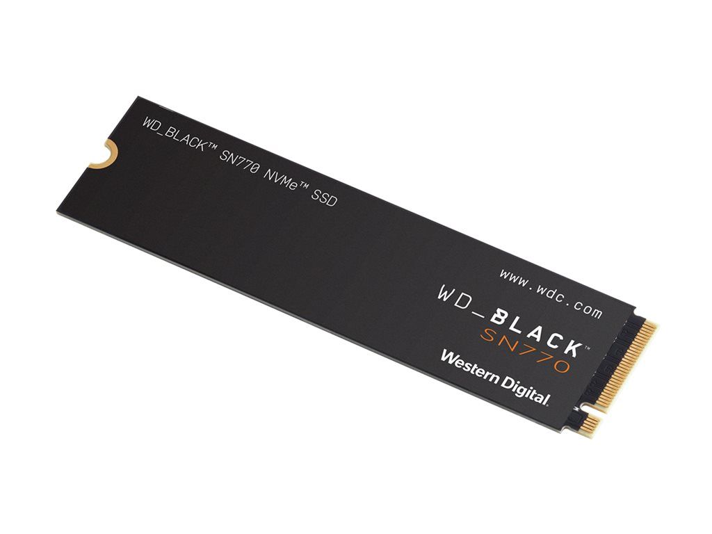 Western Digital Black SN770 SSD - 500GB - M.2 2280 - PCIe 4.0 x4 (NVMe)
