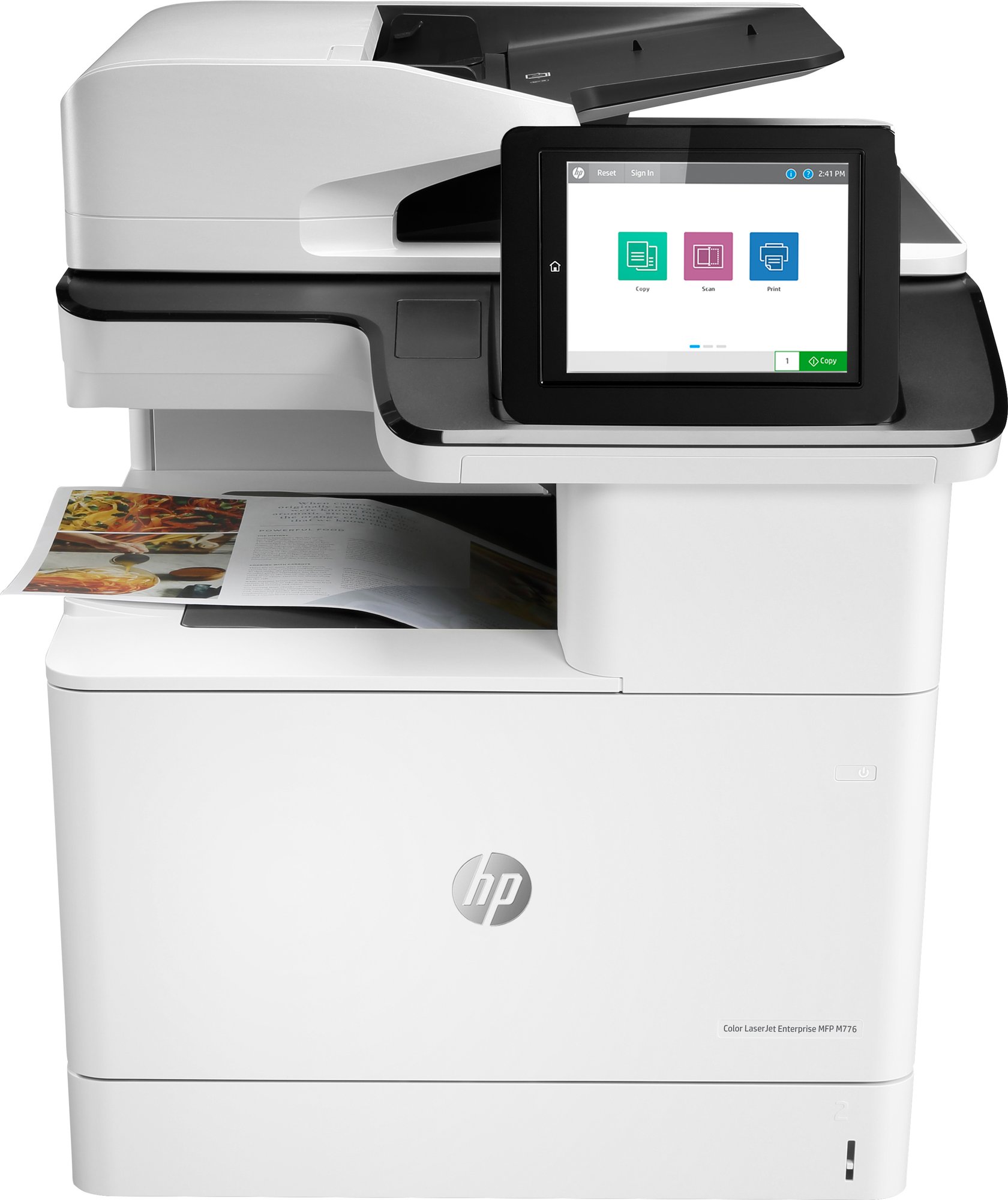 HP Color LaserJet Enterprise M776dn Multifunction Printer