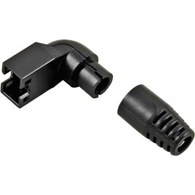 Hirose RJ45 Bendable Cable Protector, 8P8C Black (1 Piece)