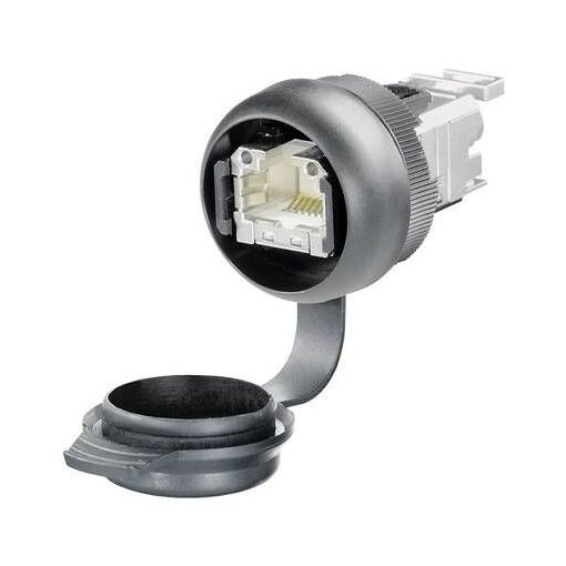 Conector hembra RJ45 8P8C de Weidmuller, 1 unidad