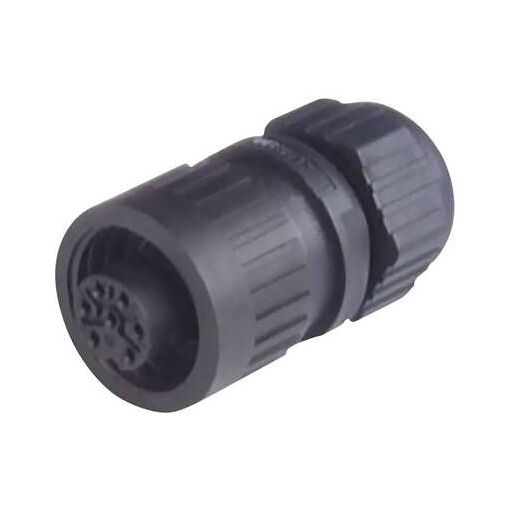 Hirschmann CA 6 LD 934 Male Cylindrical Connector, 6+ PE, 1 pc(s)
