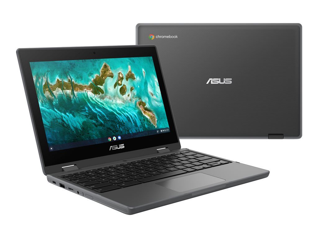 ASUS Chromebook Flip CR1 - 11.6" Celeron N4500, 4GB RAM, 64GB SSD, Gray