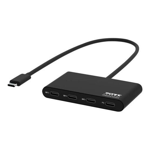 Concentrateur PORT Connect - 3x USB-C + 1x USB-C Alimentation - Bureau