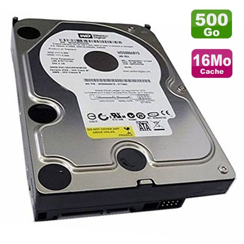 Western Digital 500GB 3.5-inch SATA Hard Drive