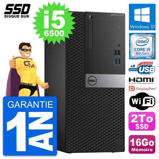 Ordinateur de bureau Dell OptiPlex 3040
