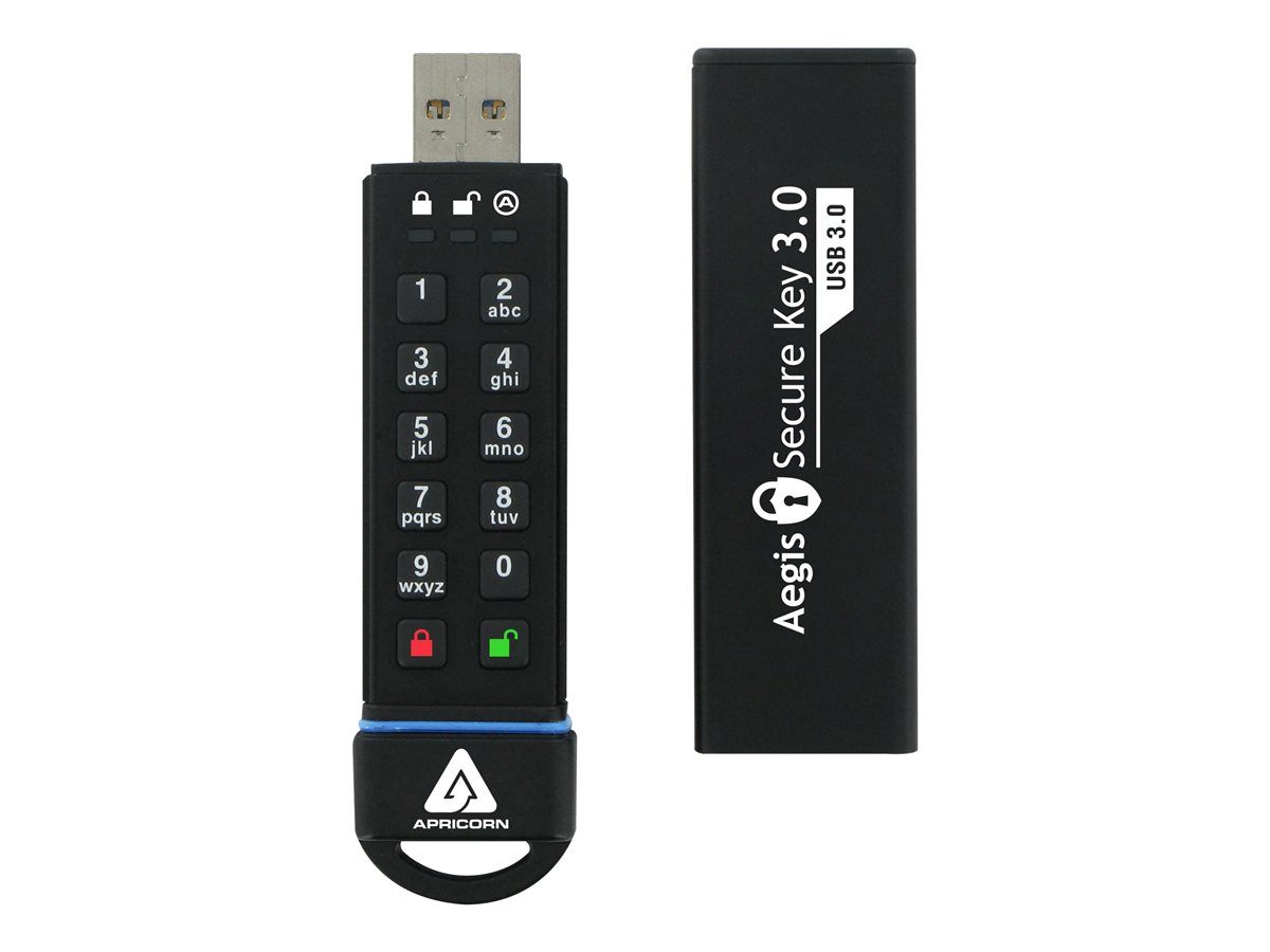 Apricorn Aegis 3.0 - USB Encrypted Key - 240GB - USB 3.0