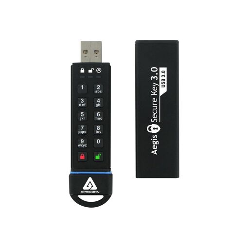 Apricorn Aegis 3.0 - USB Encrypted Key - 240GB - USB 3.0