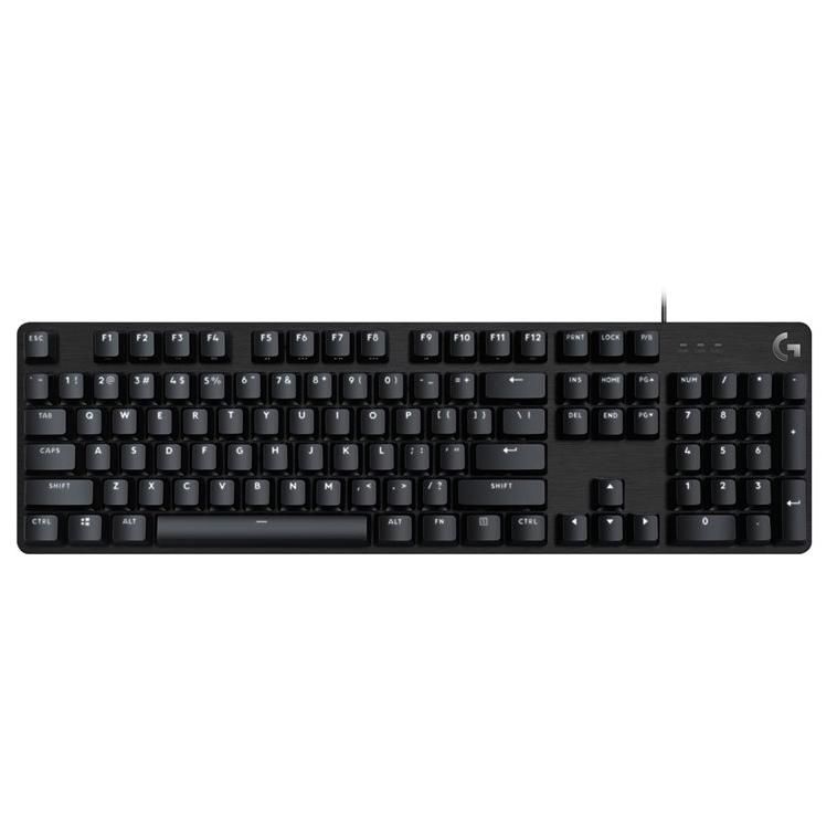 Logitech G413 SE Keyboard, USB, Retro-Illuminated, QWERTY, US International, Black