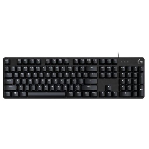 Logitech G413 SE Keyboard, USB, Retro-Illuminated, QWERTY, US International, Black