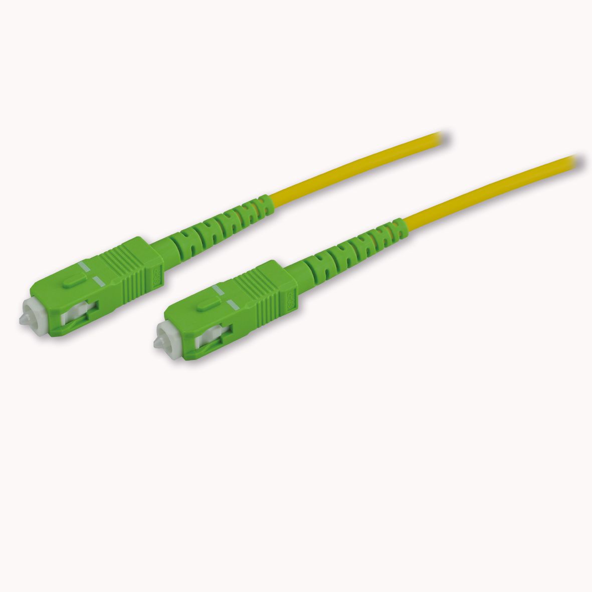 MCL Samar Network Cable, 15m, SC/APC to SC/APC, 2.8mm, Optical Fiber, Simplex, 9/125µm