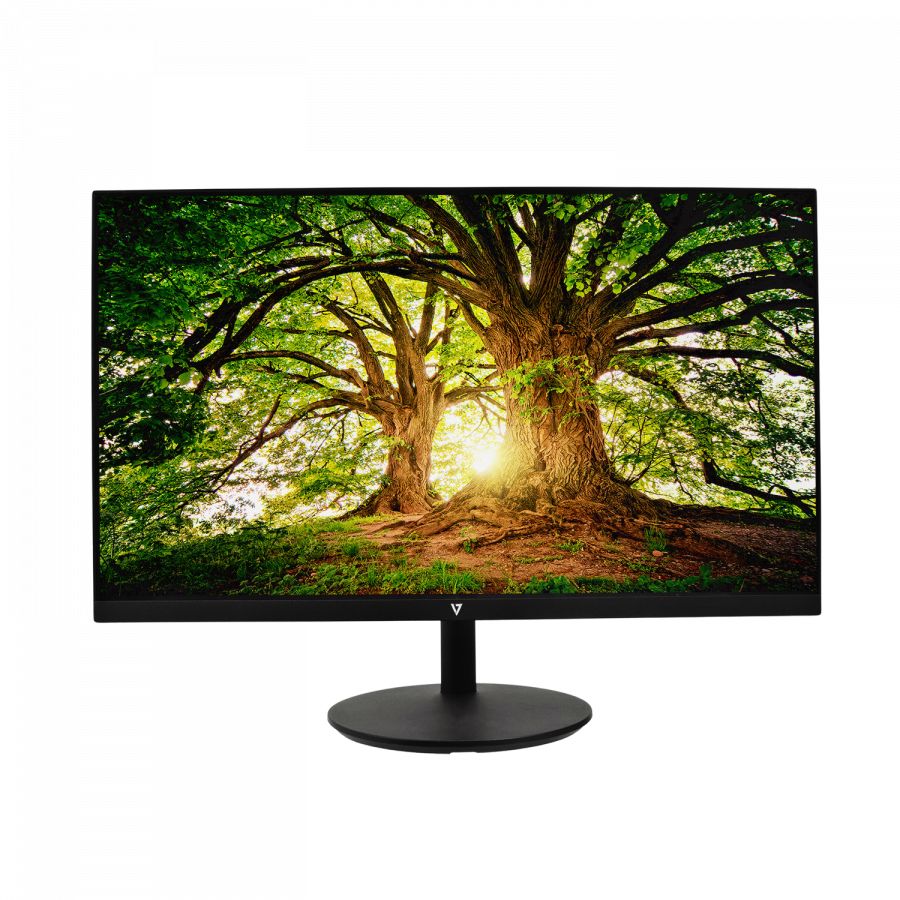 V7 L238IPS-HAS-E 23.8" Full HD LED Monitor, Black