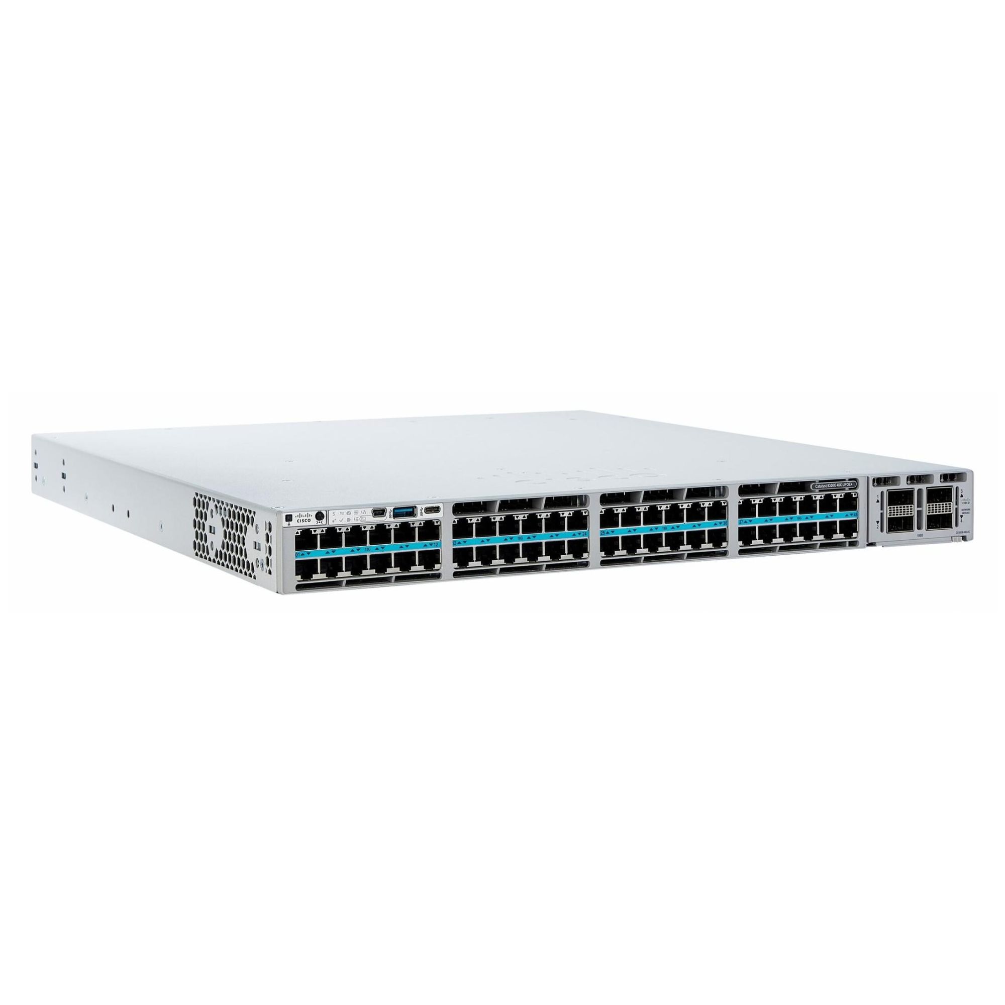 Cisco Catalyst 9300X Managed Switch - 48 Ports - 10/100/2.5G/5G/10GBase-T (UPOE+)