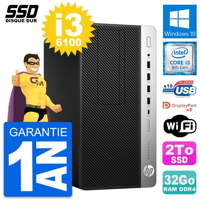 HP ProDesk 600 G3 MT Desktop PC
