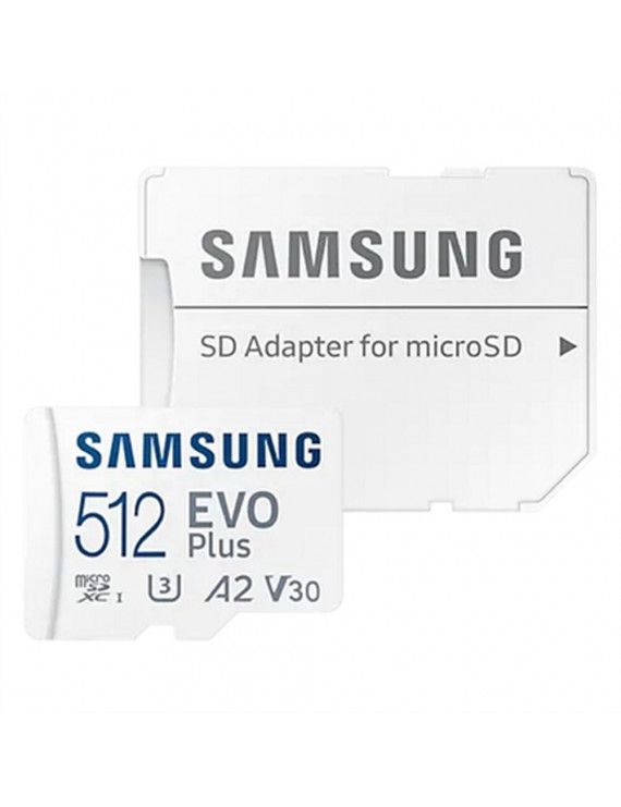 Tarjeta de memoria Micro SD Samsung con adaptador 512 GB UHS-I 130 MB/s