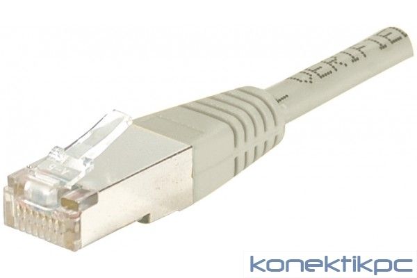 Exertis Connect CAT 6 RJ-45 Cord, 2m, S/FTP, Gray