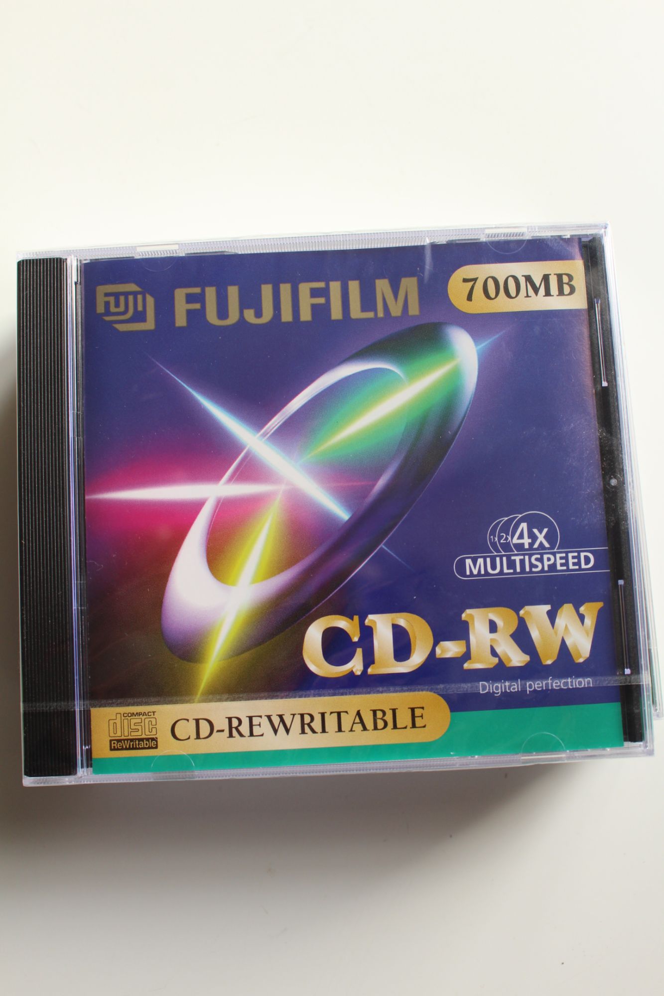Fujifilm 700MB CD-RW Rewritable Disc 4x-12x