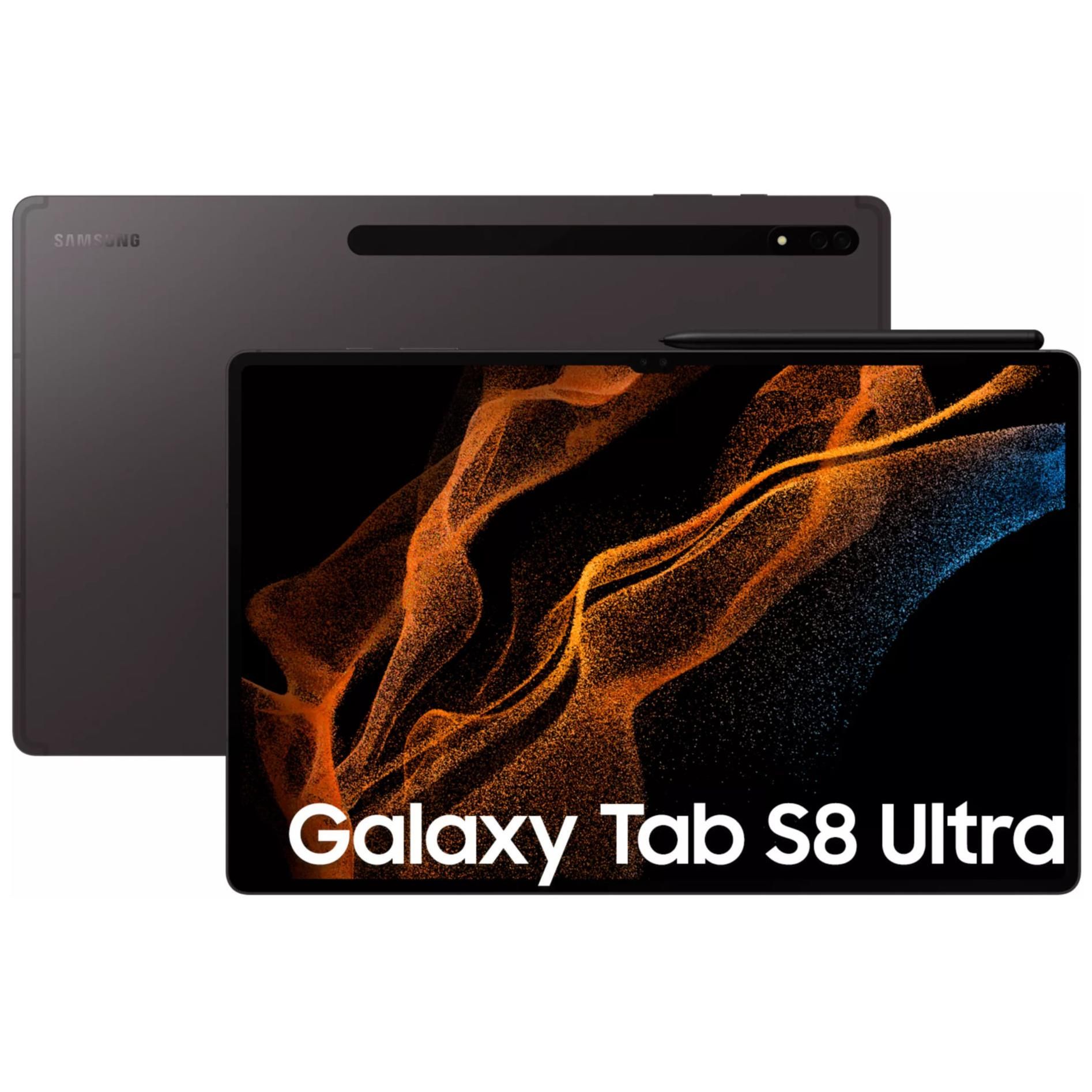 Tablet Samsung Galaxy Tab S8 Ultra 5G - 14.6 pulgadas, 512 GB, Grafito